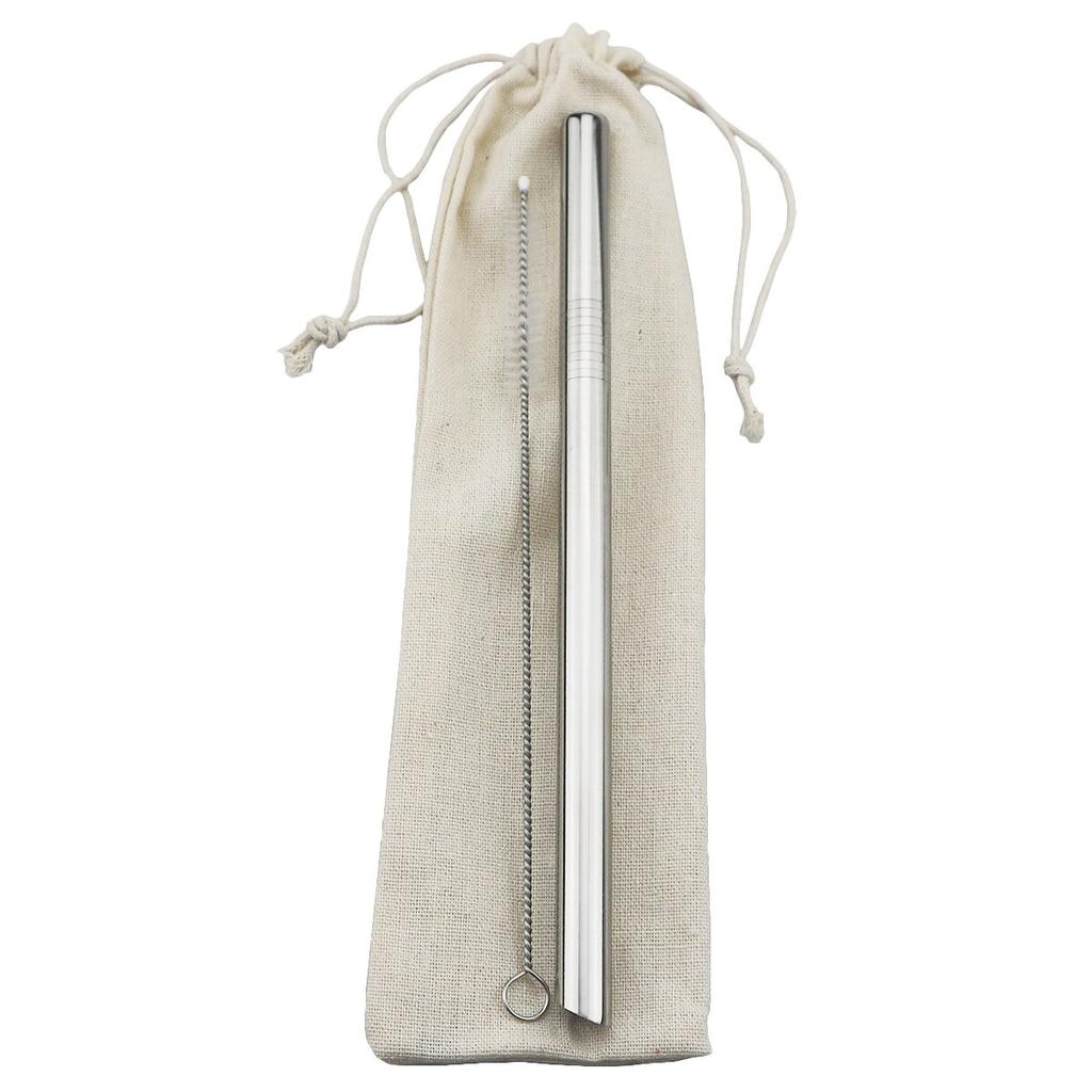 Metal Drinking Straw Set Reusable Straw 18/10 Stainless Steel Straw Wide 12mm Pearl Milkshake Bubble Tea Straw Party With Brush