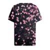 Women's T Shirt Tee Printed Short Sleeve Daily Weekend Fashion Basic V Neck Regular Top