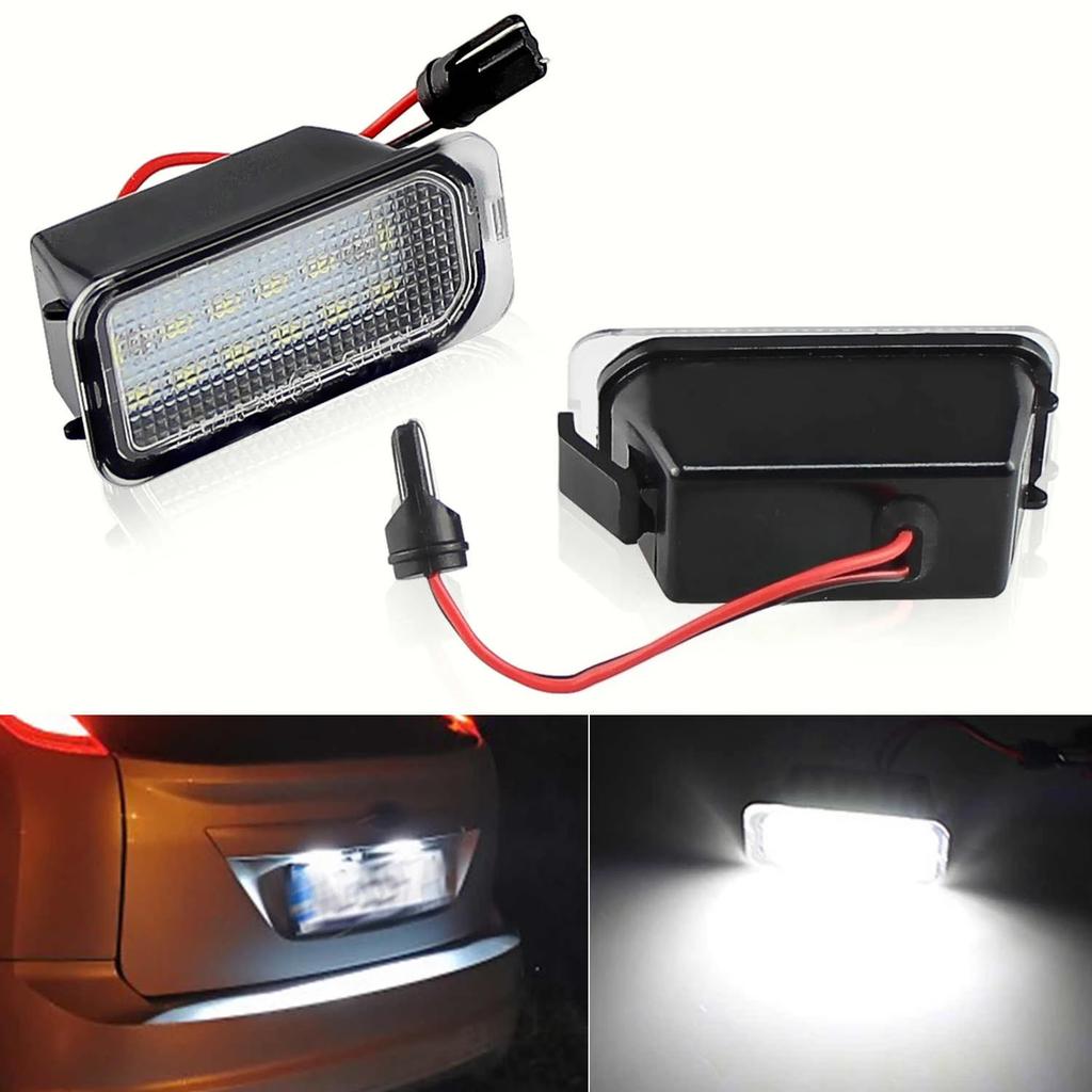 1/2 шт. Фонарь номерного знака для Ford KUGA S MAX MONDEO MK4 MK5 MK2 FIESTA 2008-2019 FOCUS АБС-пластик 12 В Светодиодный фонарь сигнала номера