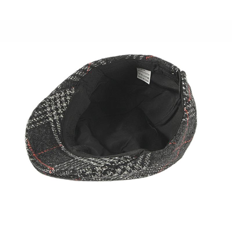 Осенне-зимняя шерстяная кепка в стиле Гэтсби, мужской берет, клетчатая кепка, кепки газетчика для мужчин, британские винтажные шапки для художников, плоские кепки, шляпа плюща Boina