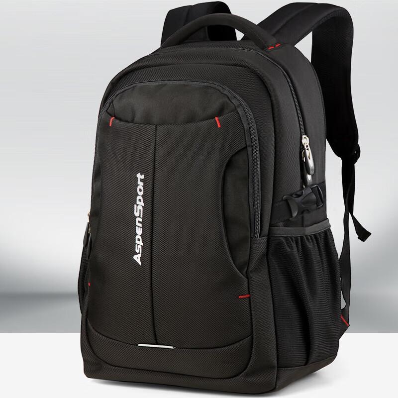 ASPENSPORT Large Capacity Backpack Fashion Business Travel Bag Lightweight Durable School Laptop Bag Standard Edition