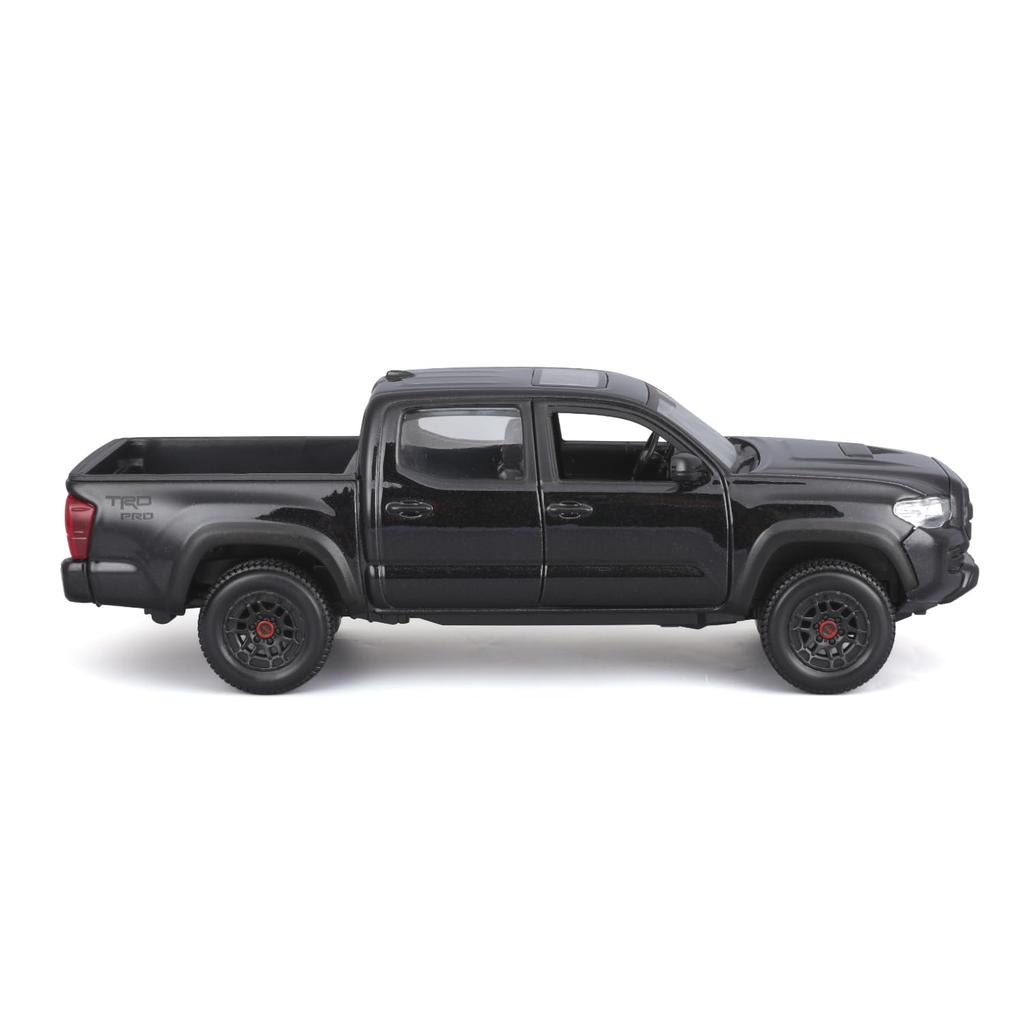 Maisto 1/27 Scale Toyota 2023 Tacoma TRD TRO Black / Diecast Model Car, Finished Product, 32910 BK