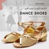 Womens Latin Dance Shoes for Social Beginner Low Heel Ballroom Practice Dancing Shoes