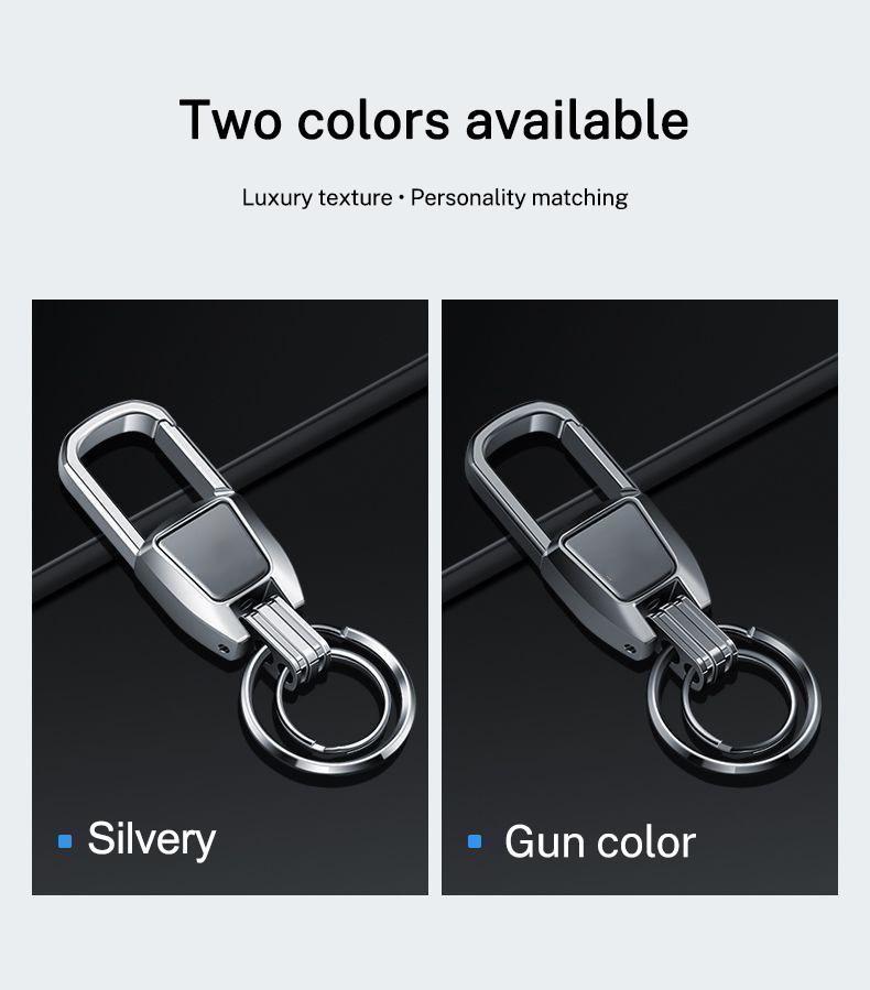 AVN1 3D Metal Car Keychain Ring Auto Keychain For Toyota Corolla Yaris Rav4 Camry Avensis Auris C-hr 86 Prius Corolla Accessories