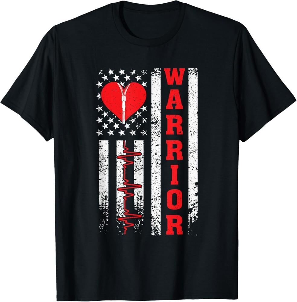 Open Heart Surgery Warrior Gift For Heart Patients Survivor Gift Unisex T-Shirt