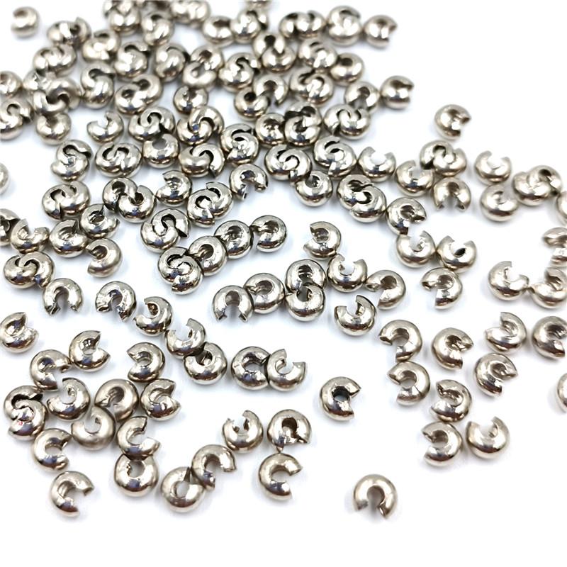 Концевая застежка 3/4/5 мм, ручная работа, C-застежка, позиционирующая бусина для браслета, материал «сделай сам», золото, серебряная застежка для сумки, застежка в форме полумесяца, аксессуары в форме полумесяца