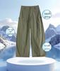 2025 American Style High Waist Sporty Wide Leg Cargo Pants - Slimming, Loose Fit, Quick-Drying