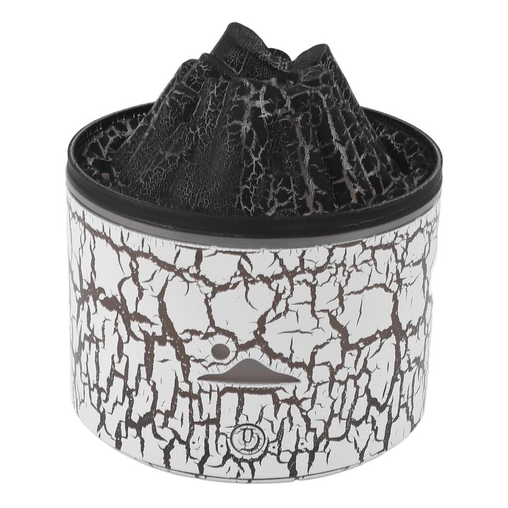 Volcano Diffuser 5V 180ml Расслабляющий Автоматический Выключение Теплая Атмосфера Пламя Увлажнитель Для Дома Спальня