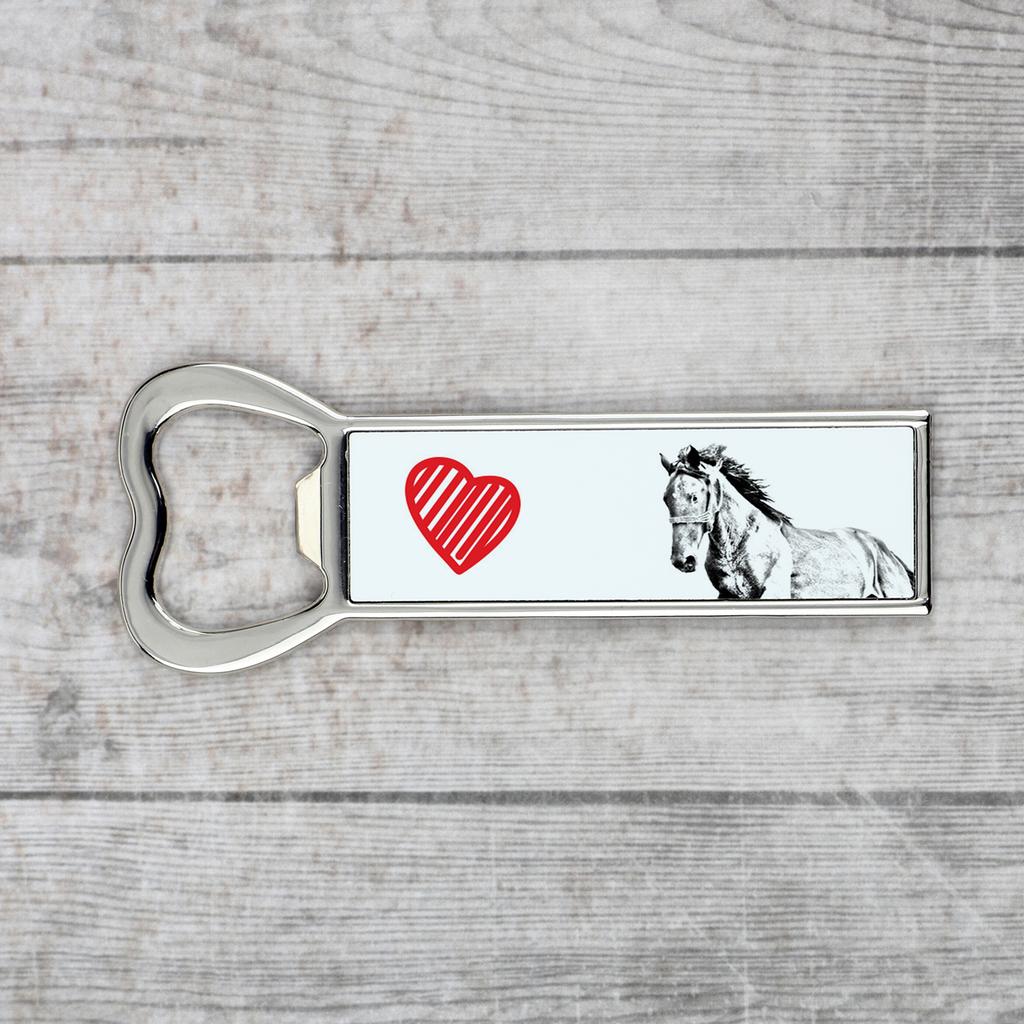 Mustang - Otwieracz Do Butelek Z Koniem, Personalizowany Otwieracz Na Lodówkę, Wyjątkowy Upominek Dla Mężczyzny Marki Art-Dog