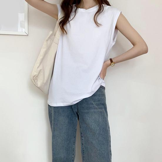 Женская летняя футболка с круглым вырезом и короткими рукавами, однотонная футболка