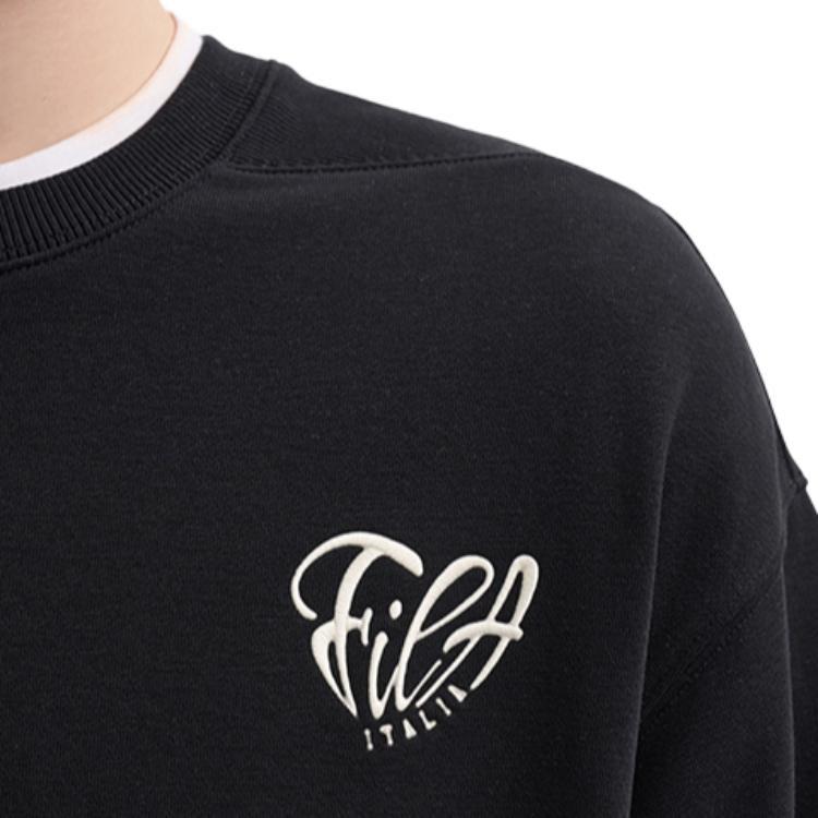 FILA Sweatshirt Unisex Jet Black F11U439202F-BK