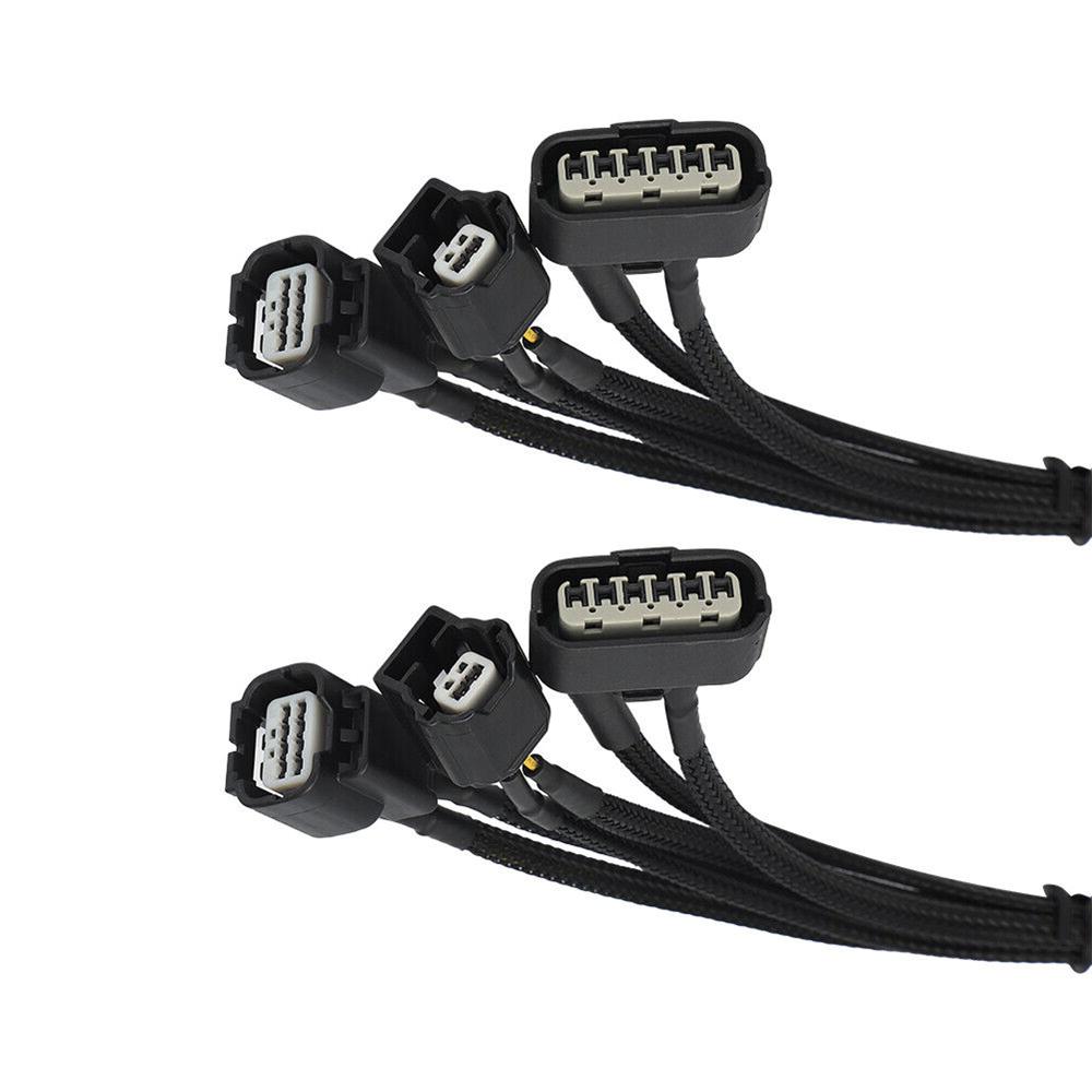 2Pcs Wire Adapters For 2016 2017 Accord Sedan Halogen to Touring LED Headlight