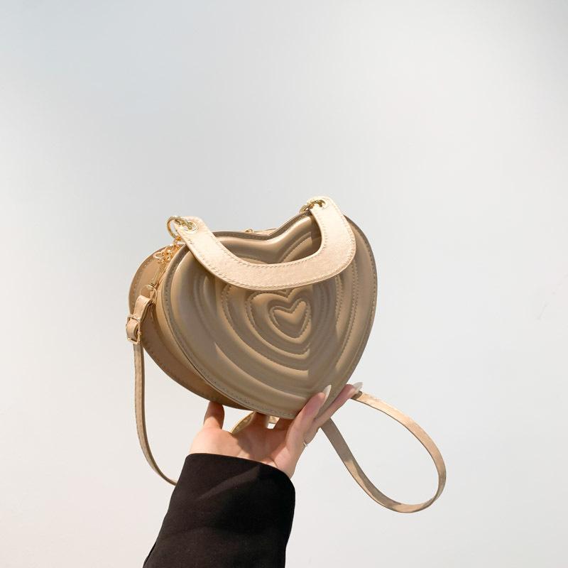 Модная сумка через плечо на одно плечо, однотонная красивая женская сумка, новая модная и персонализированная милая сумка, сумка-мешок Love Bag, сумка подмышкой