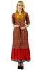 Ethnic Women Cotton Kurta Geometric Print Kurti Designer Casual Dress