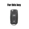 2 кнопки силиконовый чехол для дистанционного ключа защитный чехол для VW Polo Lupo Passat Fox