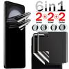 Защитные пленки для экрана Samsung Galaxy Z Flip 5 Пленка для конфиденциальности внешнего и внутреннего экрана Закаленное стекло Пленка для объектива камеры для Z Flip5