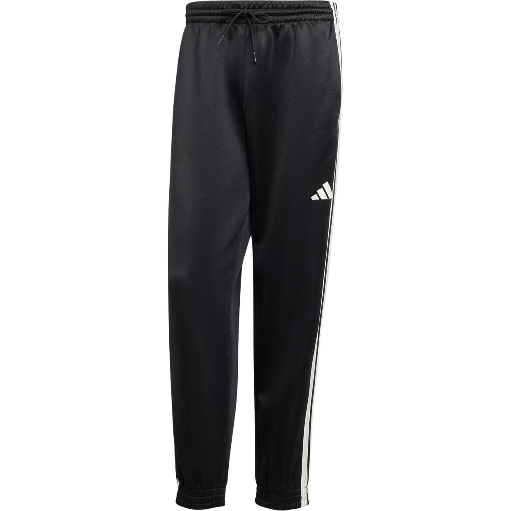 adidas Спортивная одежда Стадионные Трикотажные Джоггеры в Полоску со Средней Посадкой, Удобного Свободного Кроя на Кулиске для Мужчин JN1822