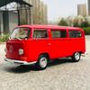 Welly 1/24 Volkswagen VW T1 BUS Сплавная машина Литые и игрушечные транспортные средства Модель автомобиля Миниатюрная масштабная модель автомобиля Игрушка для детей