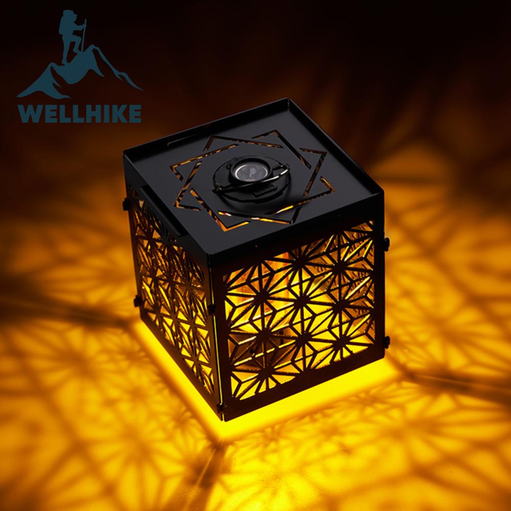 WELLHIKE Retro Camping Light Shade Removable Vintage Atmosphere Lampshade Hiking supplies Camping Lamp Cover for WELLHIKE Lamp