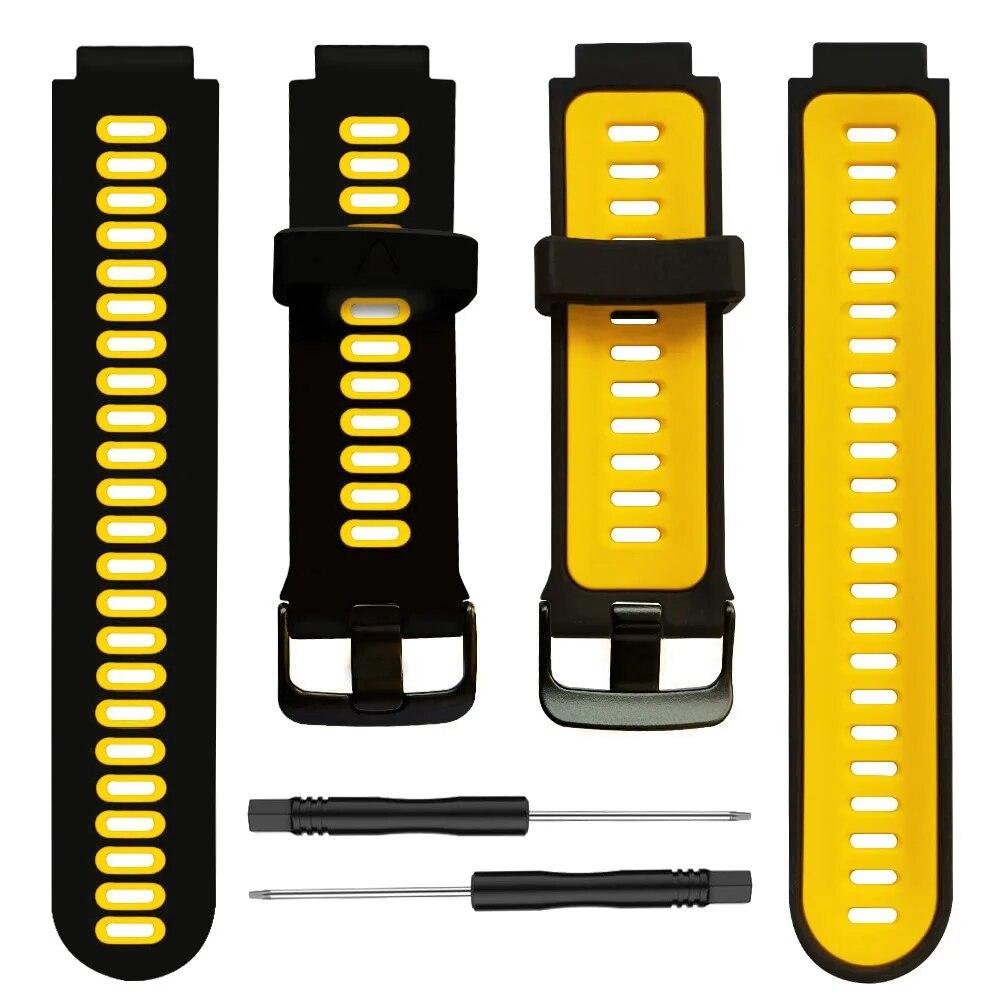 Watch Band For Garmin Forerunner 735XT 735/220/230/235/620/630 Watch Soft Silicone Smart Strap Replacement Bracelet Correa
