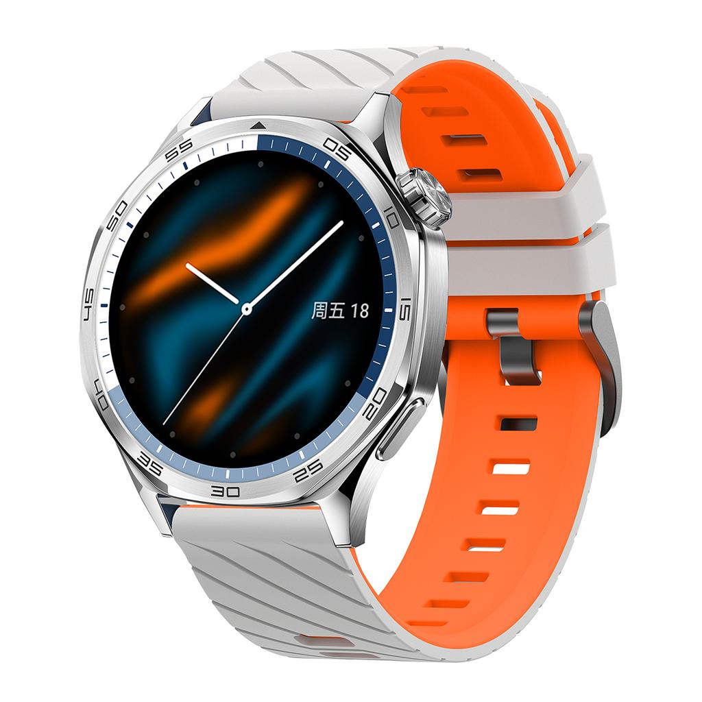 Сменный ремешок 22 мм для Amazfit Balance/GTR 4 3 2, силиконовый ремешок для часов Amazfit Bip 6 5/ Stratos 3 2 2S, регулируемый ремешок-браслет.
