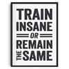 Gym Wall Art Poster Gym Inspirational Poster Home Gym Wall Decoration Gym Slogan Canvas Printing Decorative Painting Frameless