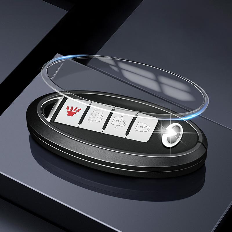 Чехол для ключа Infiniti QX50/QX60/QX70L: Стильный унисекс чехол для пульта с пряжкой