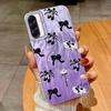 Пара красочных градиентных бабочек для Samsung A56 A16 A26 A36 A25 A15 A55 S24 S25 Plus чехлы для телефонов чехол Funda силиконовый бампер жесткий чехол для задней панели из ПК