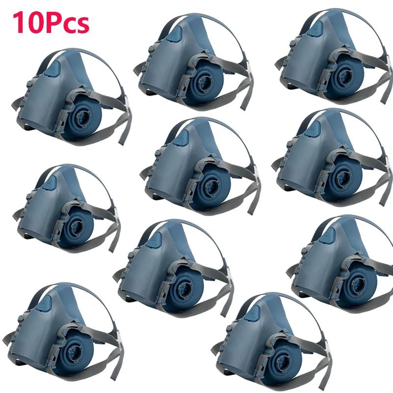 Industrial 7502 Respirator Gas Mask Body Spray Paint Decoration Dustproof Mask 7502 Half Mask Fit For 3M 6001/6002/6006 Filters 4
