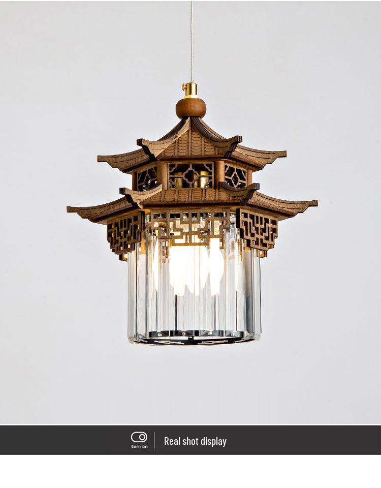 Song Dynasty Teahouse Chandelier: Classic Chinese Corridor Design