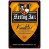 Ретро Металлическая Вывеска Hertog Jan - Изысканно Изготовленная Жесть с Яркой Краской, Идеально Подходит для Декора Бара и Клуба, чтобы Создать Завораживающее Панно
