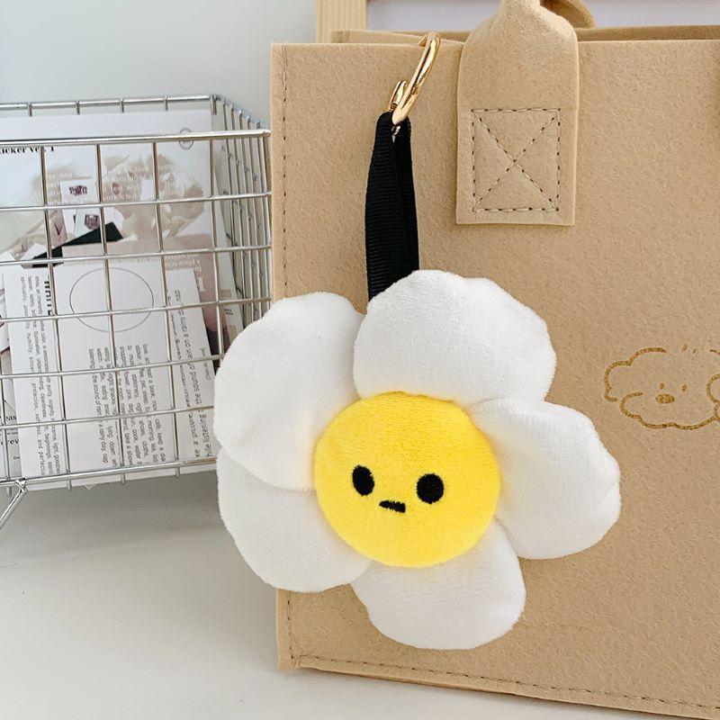 Милый красочный подсолнух, мультяшная кукла, рюкзак, кукла для автомата-хватайки, одежда для куклы, подвеска-брелок, плюшевая кукла