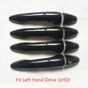 Door Handle Cover Trim for Kia Sportage SL Si 1.6 3 MK3 III 2011 2012 2013 2014  Car Accessories Plastic Imitation Carbon Fiber