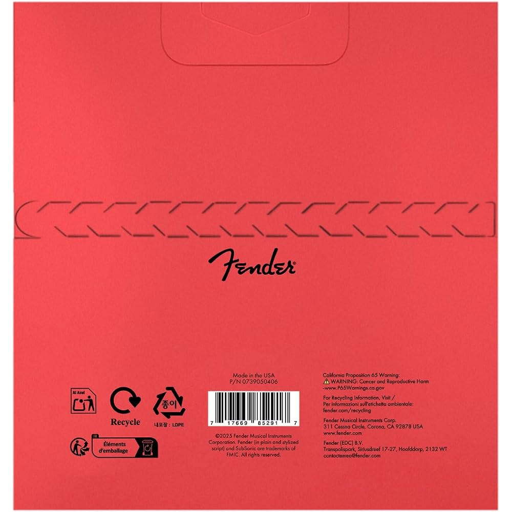 Струны для электробаса Fender SubSonic™ 9050M, Плоская навивка из нержавеющей стали, Длинная мензура...