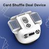 Automatic Card Shuffler Dealer 1 To 8 Players 2-In-1 Electric 2 Deck Poker Card Dealer Machine 360 Degrees Rotating Rechargeable Card Shuffling