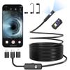 BlueFire Fiberscope Camera 1920P Endoscope Camera 3 Million Pixels with 9 LEDs Waterproof Industrial Endoscope Camera Ultra Fine Scope Recordable