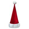 Special clearance high-end golden velvet cloth Christmas hat Santa Claus men's and women's Christmas clothes Red Christmas hat