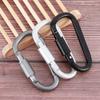 Outdoor Tools Durable Climbing Metal with Lock Camping Key Buckle Carabiner Hook Keyring