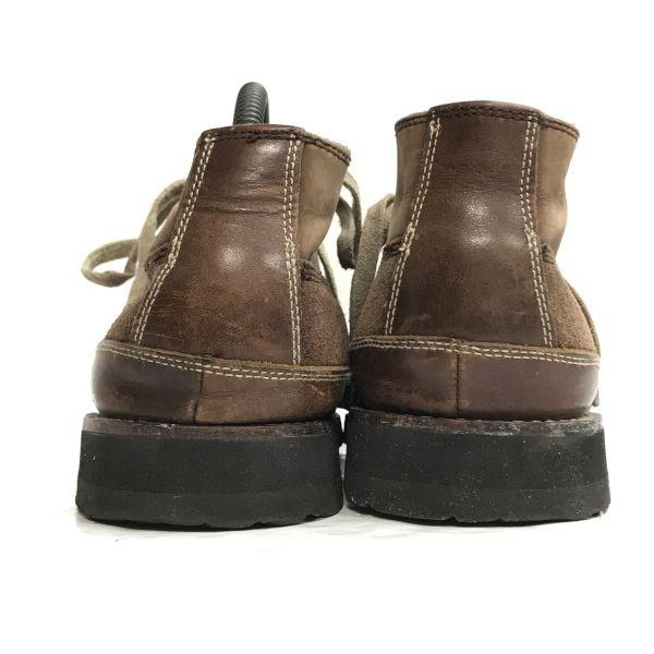 UNITED ARROWS B&Y Suede Chukka Boots Brown Size 8 (26.0cm)(USED)