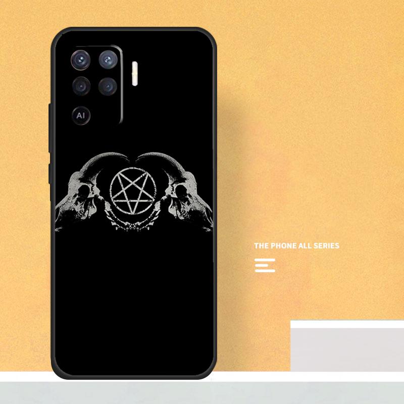 Devil Satan Case For Oppo A74 A94 A54 A15 A17 A57 A6 A5 Pro A16 A76 A96 A40 A60 A80 A18 A38 A58 A78 A98