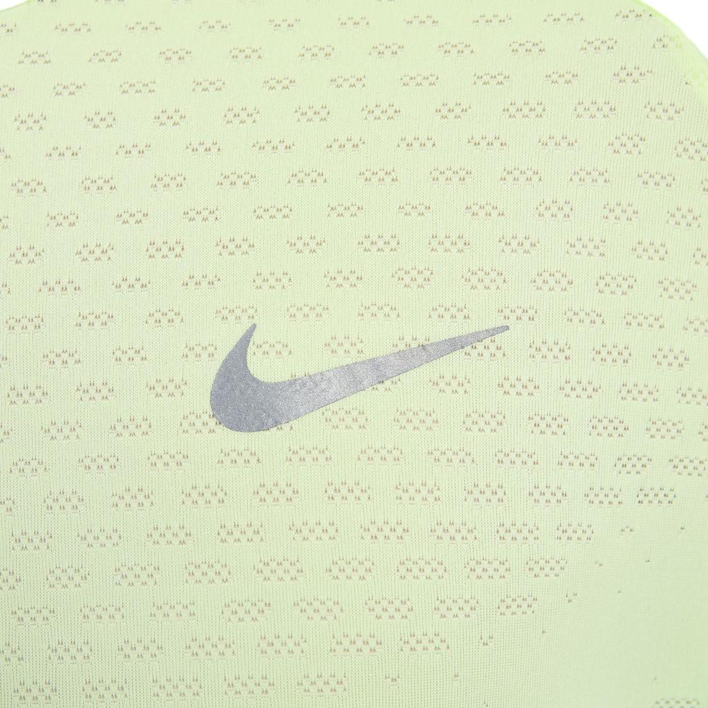 Nike Мужская футболка Dri FIT ADV Ультралегкая Неоново-желтый/Серебристый светоотражающий HV5204-701
