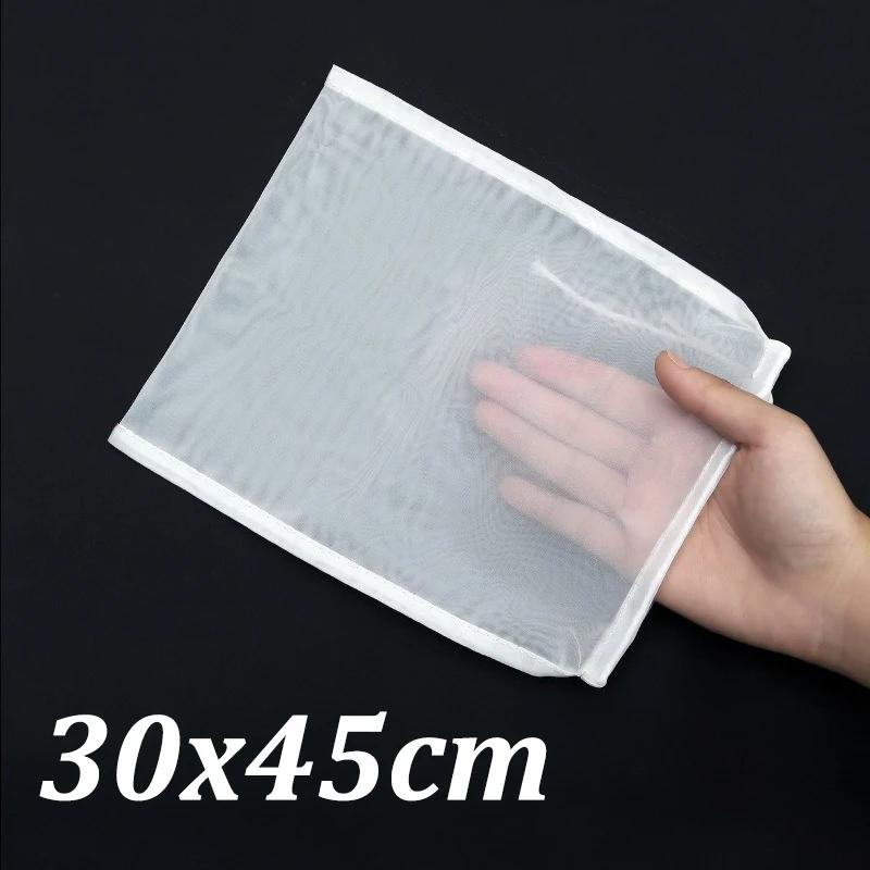 1-30Pcs Soy Milk Filter Bag Yogurt Nylon Filter Bag 100 Mesh Food Grade Nut Milk Coffee Tea Beer Filtration Strainer Mesh