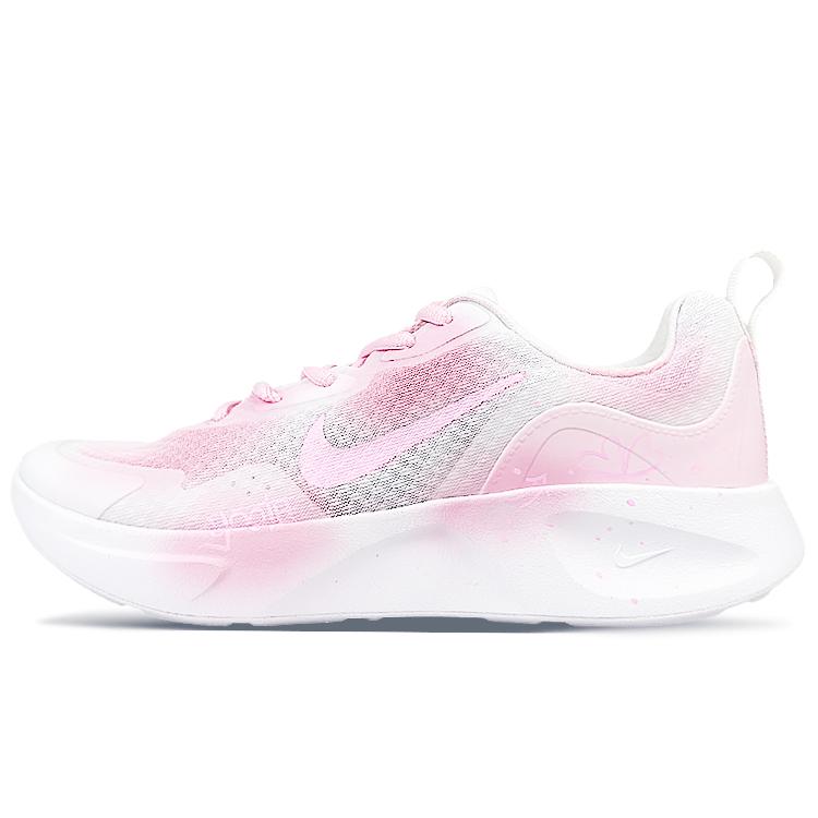 Nike Женские беговые кроссовки Wearallday с низким верхом, белые, CJ1677-100(Team40-SBOX)