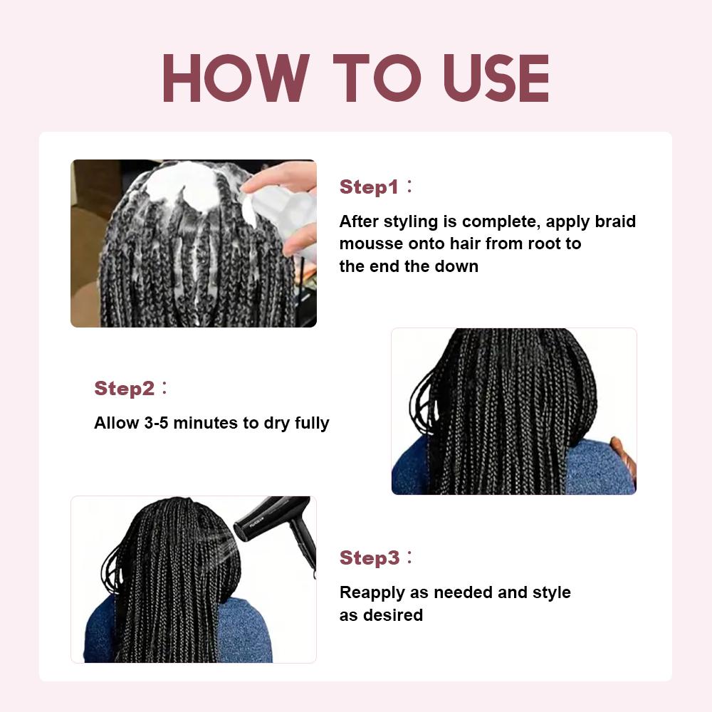 Мусс для волос - увлажняет сухие, четкие волосы - сохраняет длительную фиксацию и формирует локоны - делает волосы более эластичными, 60 мл