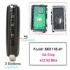 SKE11E-01+6A chip+433.92Mhz Car Smart Remote Key Fob for Mazda 3 6 MX-5 MIATA CX-9 CX-3 CX-5 CX-30 Axela CX-4 CX-8 CX9 2019-2023