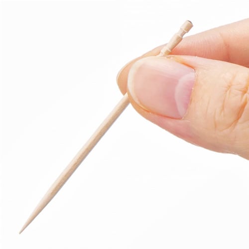 Yamato Bussan Spice Club SC Birch Toothpicks, Disposable, for Kitchen, Outdoor Use, and Commercial Use, SL-650, 650 Pieces, 6.2 x 6.7 x 6.2cm