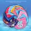 Cute Kids Swim Caps Comfortable Baby Ear Protector Calico Swim Cap New Children's Cartoon Caps