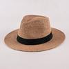Весна и лето новая шляпа-цилиндр модная повседневная джазовая шляпа для путешествий на открытом воздухе защита от солнца соломенная шляпа от солнца пляжная парная шляпа от солнца