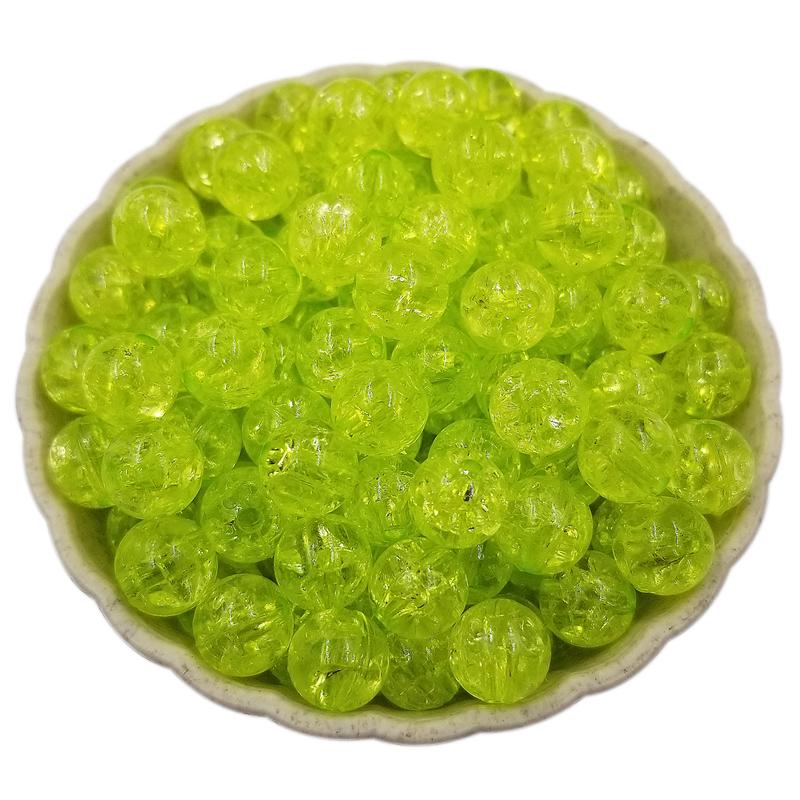 Многоцветные модные потрескивающие свободные бусины DIY фурнитура ювелирные аксессуары ожерелье браслет