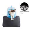 Pet Cat Litter Box Nest Cage Double Layer Anti Splash Cat Litter Mat Bedding Doormat Easy To Clean